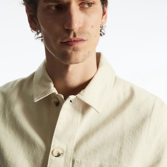 COS  RECYCLED COTTON UTILITY JACKET - Picture 3 of 12